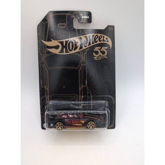 2023 Hot Wheels 55th Anniversary Porsche 993 GT2 Black Red  New - Picture 1 of 2